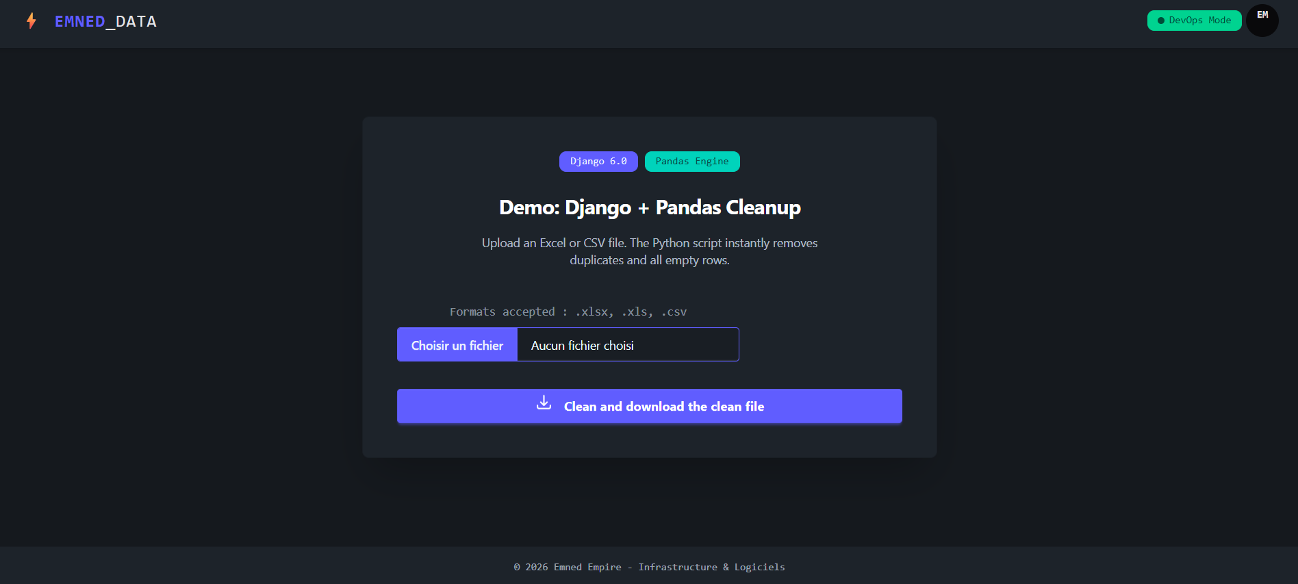 CLEAN DATA